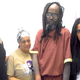 A visibly ill Mumia Abu-Jamal is surrounded by Abdu Jon, Pam Africa and Johanna Fernandez.
Courtesy of the Campaign to Bring Mumia Home